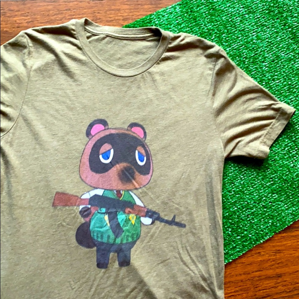 Worn once or twice. Nook / Animal Crossing / AK-47